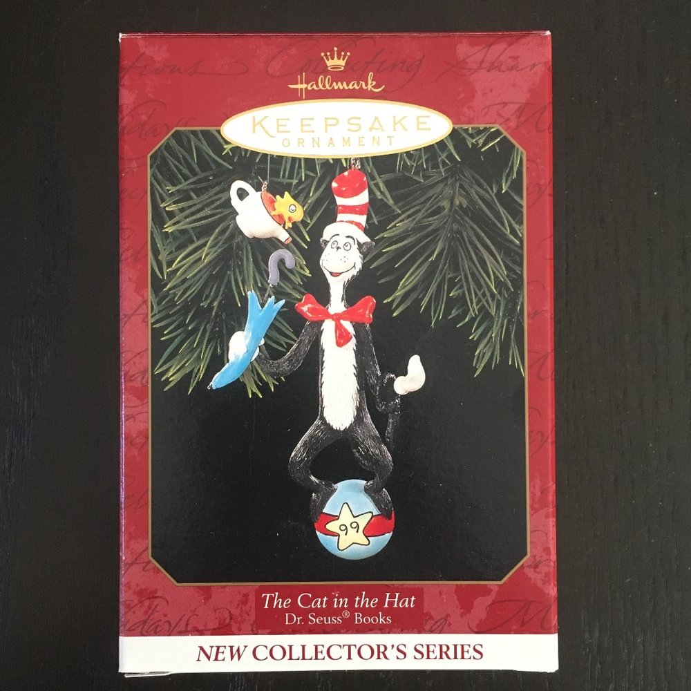 Hallmark Cat in the Hat Dr. Seuss Ornament